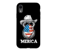 Kettlebell Lifting Weights American Flag Bandana Sunglasses Case for iPhone XR