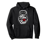 Kettlebell Mom Bod Gym Training Pullover Hoodie
