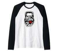 Kettlebell Mom BOD Gym Training Raglan Baseball Tee