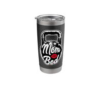 Kettlebell Mom BOD Gym Training Stainless Steel Insulated Tumbler