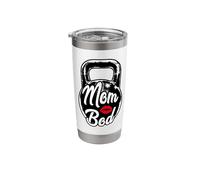 Kettlebell Mom BOD Gym Training Stainless Steel Insulated Tumbler