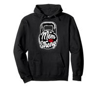 Kettlebell Mom Strong Mother Gym Training Pullover Hoodie