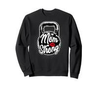 Kettlebell Mom Strong Mother Gym Training Sweatshirt