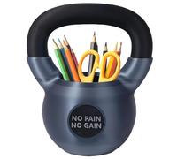 Kettlebell Pen Holder - 18x15x8cm | Kettlebell Pencil Holder Desktop Organizer, Pen Hol-der Cups | Gym Theme Desk Decoration For Fitness Enthusiasts Weightlifting Fans Home Office