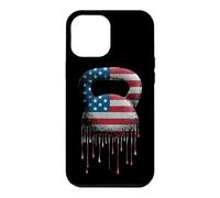 Kettlebell Weightlifting Lifting Bodybuilding American Flag Case for iPhone 12 Pro Max