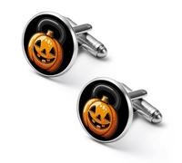 Kettlebell with Halloween Men's Alloy Cufflinks Classic Cuff Link Fashion Shirt Accessories for Business Party Wedding 2.0cm