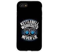 Kettlebell Workouts Never Lie Strength Gym Athlete Case for iPhone SE (2020) / 7/8