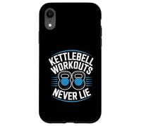 Kettlebell Workouts Never Lie Strength Gym Athlete Case for iPhone XR