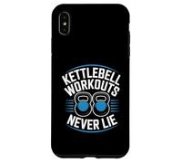 Kettlebell Workouts Never Lie Strength Gym Athlete Case for iPhone XS Max