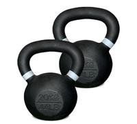 Kettlebells Weights Pair Cast Iron Kettle Bell Weight Strength Training Equipment, Bodybuilding, Gym Workout, Fitness, And Exercise for Men & Women (4Kg to 28Kg) (20KG Pair)