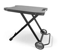 Kettler Cozze Folding Table Black With Wheels 83 X 58 X 78Cm