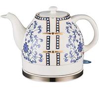 Kettles Cordless Electric Kettle | Ceramic Tea Pot | 1L | 1000W |Auto Shut-Off & Boil-Dry Protection Fast (Color : Blue) Present