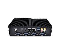 Kettop Amd mini pc 6 COM Mi3215C6 Celeron Processor 3215U 2M Cache, 1.70 GHz, Broadwell 8G ram 64G SSD,2 HDMI,6 COM,2 LAN,4 USB 3.0,2 USB 2.0,Support windows/Linux OS Low Power,aluminium alloy