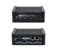 Kettop Mi19b Fanless Mini Pc Usb2.0 Usb3.0 For Office/Home Intel Celeron J1900 2.0Ghz 2 Gigabit Nics 4 Com 2Gb Ram/64Gb Ssd