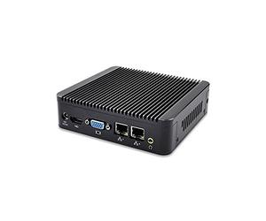 Kettop Mini computer Mi3217 I3 Htpc Core i3-3217U Processor 2G Ram 128G SSD,2 x Lan, 4 x USB,1 x HDMI,1 x VGA,1 xCOM,DC 12V, Support windows 7,windows 10, Linux OS