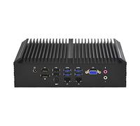 Kettop Mini Pc Fanless Silent Desktop Mi5405C6 Intel Pentium Gold 5405U,2.3Ghz (16Gb Ddr3 Ram 256Gb Ssd Wifi) Fanless Dual Lan Industrial Pc, Support Windows 10/Linux