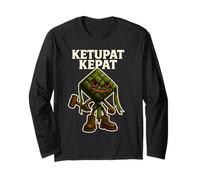 Ketupat Kepat - Funny Italian Brain Rot Gaming Kids Meme Long Sleeve T-Shirt