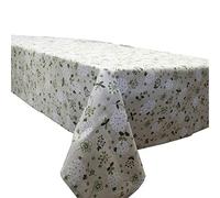 KEU Cotton & Linen Tablecloth Pattern Dining Table Cloth for Home Hotel Cafe Restaurant,140 * 140CM,Dandelion