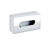 Keuco Chrome-Plated Universal Tissue Box Rectangular Silver Stainless Steel