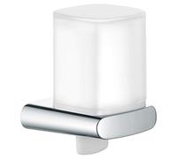 Keuco Elegance liquid wall mounted soap dispenser 180 ml with glass mat crystal
