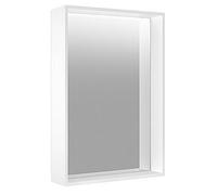 Keuco Illuminated Bathroom Mirror Plan 650x700x105mm Anodised silver