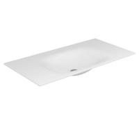 Keuco Vanity Washbasin Edition 11 1 Hole 1750x17x535mm White