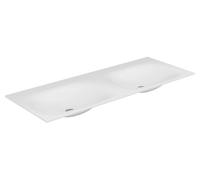 Keuco Vanity Washbasin Edition 11 Without hole 1400x17x535mm White