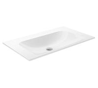 Keuco Vanity Washbasin X-Line No Hole 805x17x494mm White