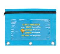 kEUkunHA Emotional Support Positive Affirmation Thoughtful Inspirational Spiritual Motivational Sentimental Pencil Pouch for 3 Rings Binder Proud of You Bereavement Cheer Up Gifts for Women Men