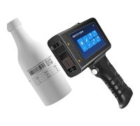 KEULEN Hand-held Inkjet Printer, Portable Inkjet Printer, Printing Height 2-12.7mm, 5in HD LED Touch Screen, IPX8 Waterproof and Drop-proof, for QR-Code Barcode Production Date Logo Batch Number