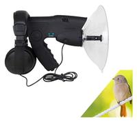 KEuLen Parabolic Dish Directional Microphone, Monocular X8 Times Long Distance Hearing Device, Up To 300 FT Magnification Monocular Sound Amplifier