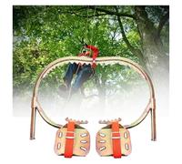 KEuLen Tree Climbing Spike, Tree Climbing Gear, Easy-to-Use Tree Climbing Spikes, Stainless Steel Crampons(450Model)