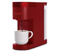 Keurig K-Slim Single Serve K-Cup Pod Coffee Maker, Featuring Simple Push Button Controls And MultiStream Technology, Scarlet Red