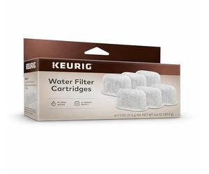 Keurig Water Filter Refill Cartridges, Replacement Water Filter Cartridges, Compatible with 2.0 K-Cup Pod Coffee Makers, 6 Count