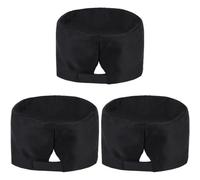 Keuyeo 3 Pcs Chef Hat for Women Men Adjustable Unisex Sushi Beanie Chef Mesh Skull Cap Kitchen Cooking Food Cap
