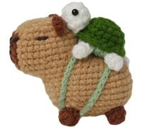 Keuyeo Capybara Crochet Kit for Beginners, Cute Animal Knitting Kit Crochet Capybara Kits, Crochets Starter Kit Beginners Crochet Kit for Kids and Adults