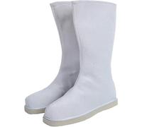 Keuyeo Chinese Traditional Ancient Hanfu Performance Shoes Boots for Adult Peking Opera Folk Dancing Qing Dynasty Accessory Shoes