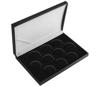 Keuyeo Commemorative Coin Storage Box Coin Collection Box Collectible Coins Holder Challenge Medal Coin Display Case Gift Box for Collectors