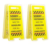 Keuyeo Funny Warning Sign for Colleagues Novelty Gifts Joke Desk Plaque Do Not Disturb Desk Mini Sign Desk Decorations Funny Signs Desk Ornament Work Desk Accessories