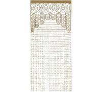 Keuyeo Macrame Lace Door String Curtain Macrame Wall Hanging Lace Doorway Curtain Tapestry for Bedroom Closet Door Drapes Decor