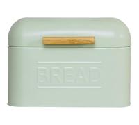 Keuyeo Retro Bread Bin Bread Food Storage Box Vintage Metal Bread Bin with Lid Kitchen Storage for Farmhouse Cookies Kitchen