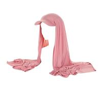 Keuyeo Women Girls Jersey Hijab with Base Ball Cap Summer Sports with Hijabs to Wear Instant Sport Chiffon Hijabs Sports Cap