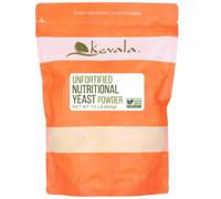 Kevala Unfortified Nutritional Yeast Powder - Snacks and Popcorn Seasoning, Vegan Parmesan Cheese Substitute, Baking Bread, 1.5 lb