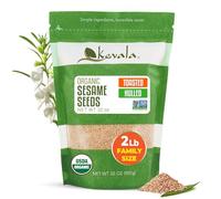 Kevala - Organic Toasted Sesame Seeds Hulled - 32 oz.