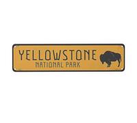 Keviewly Yellowstone Metal Tin Indicator Sign Retro Art Poster Decoration Game Room Metal Street Sign, Plaque Living Room Bedroom Home Decoration