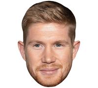 Kevin De Bruyne (Stubble) Big Head. Larger than life mask.