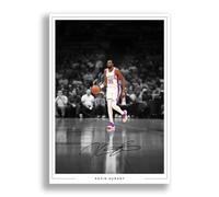 Kevin Durant Signed Photo Phoenix Suns Poster Print Autograph Framed Memorabilia Gift (A4 poster only)