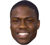 Kevin Hart (Smile) Celebrity Mask, Flat Card Face, Fancy Dress Mask