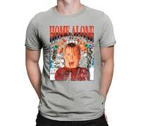 Kevin Home Alone Home Alone Christmas Men's T-Shirt, gray, L