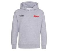 Kevin Keegan Logo Kids Hoodie - Gray / 7-8 years